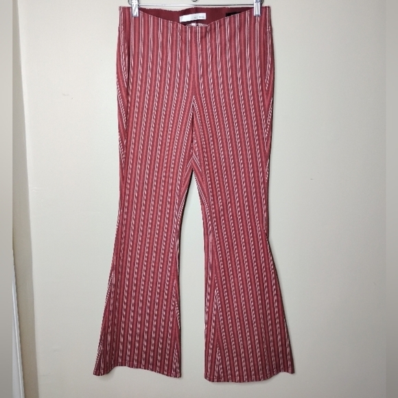 Ella Moss Desert Stripe Flare Pants | Mid Rise Pull-On | NWT 29 - Picture 3 of 11